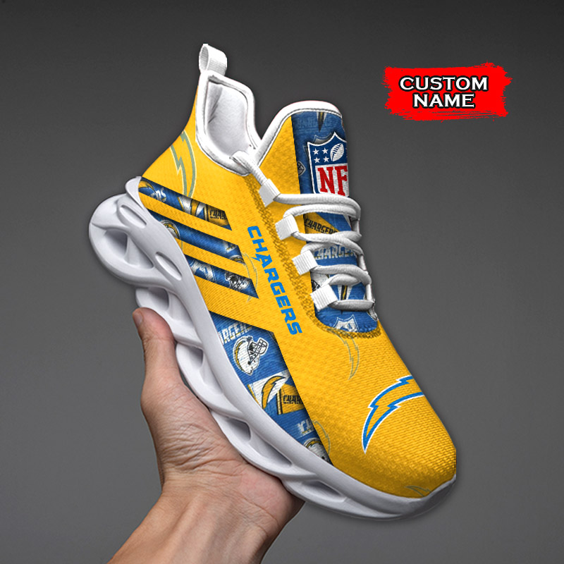 Los Angeles Chargers NFL Max Soul Shoes Sneakers For Men And Women