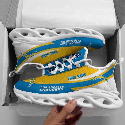 Los Angeles Chargers NFL Max Soul Shoes Sneakers For Men And Women