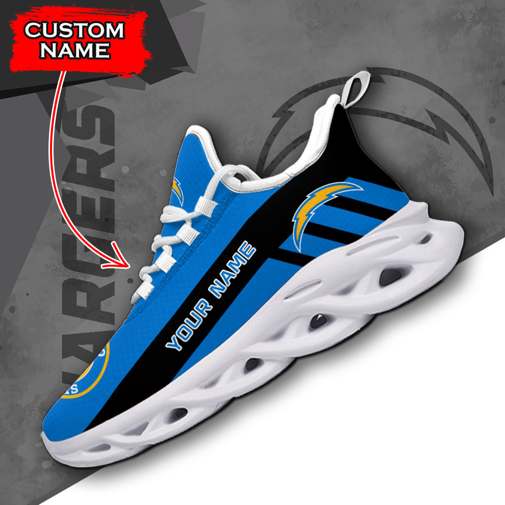 Los Angeles Chargers NFL Max Soul Shoes Sneakers For Men And Women