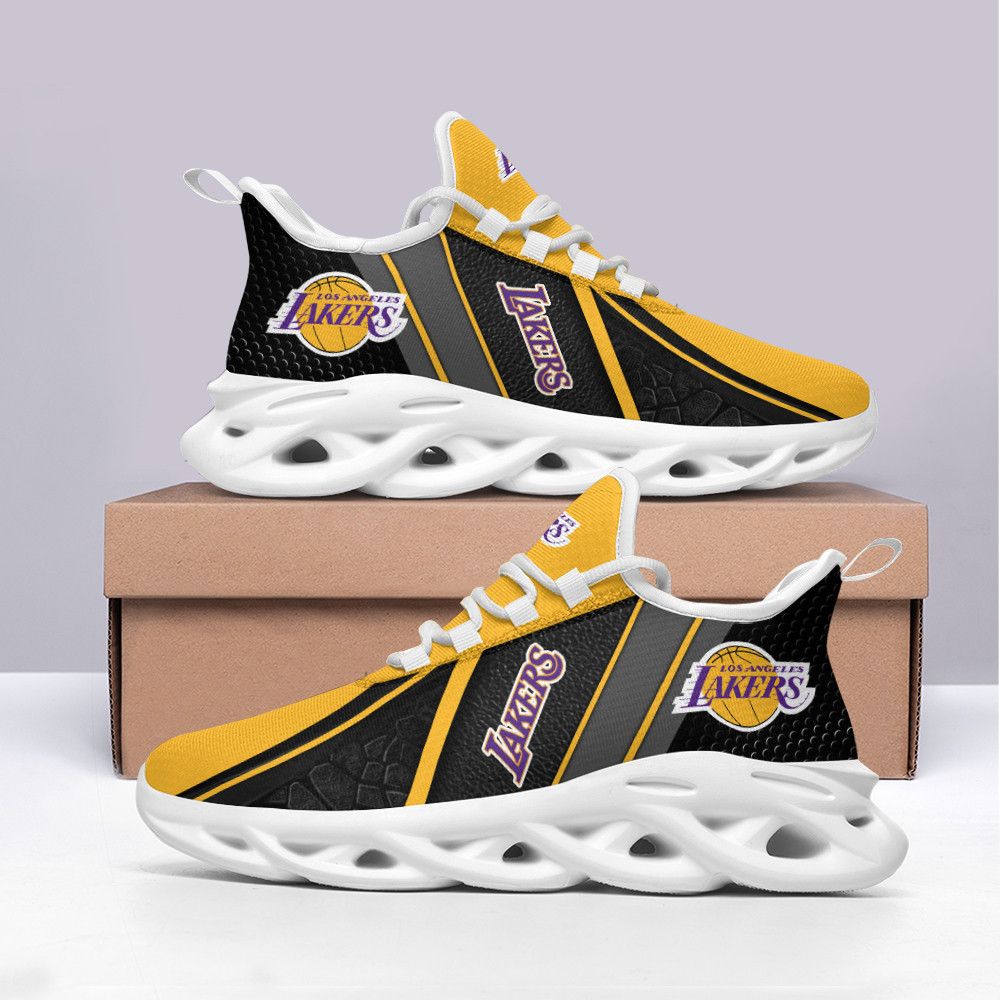 Los Angeles Lakers Max Soul Shoes Sneakers For Men And Women