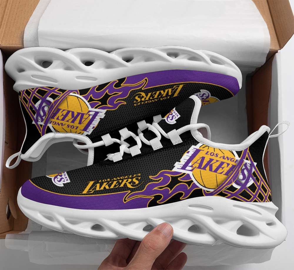 Los Angeles Lakers NFL Max Soul Shoes Sneakers For Men And Women