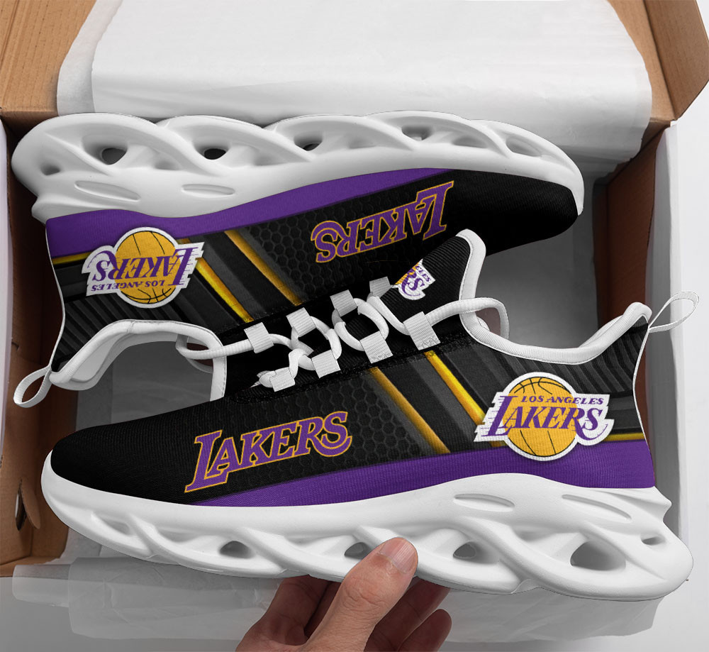 Los Angeles Lakers NFL Max Soul Shoes Sneakers For Men And Women