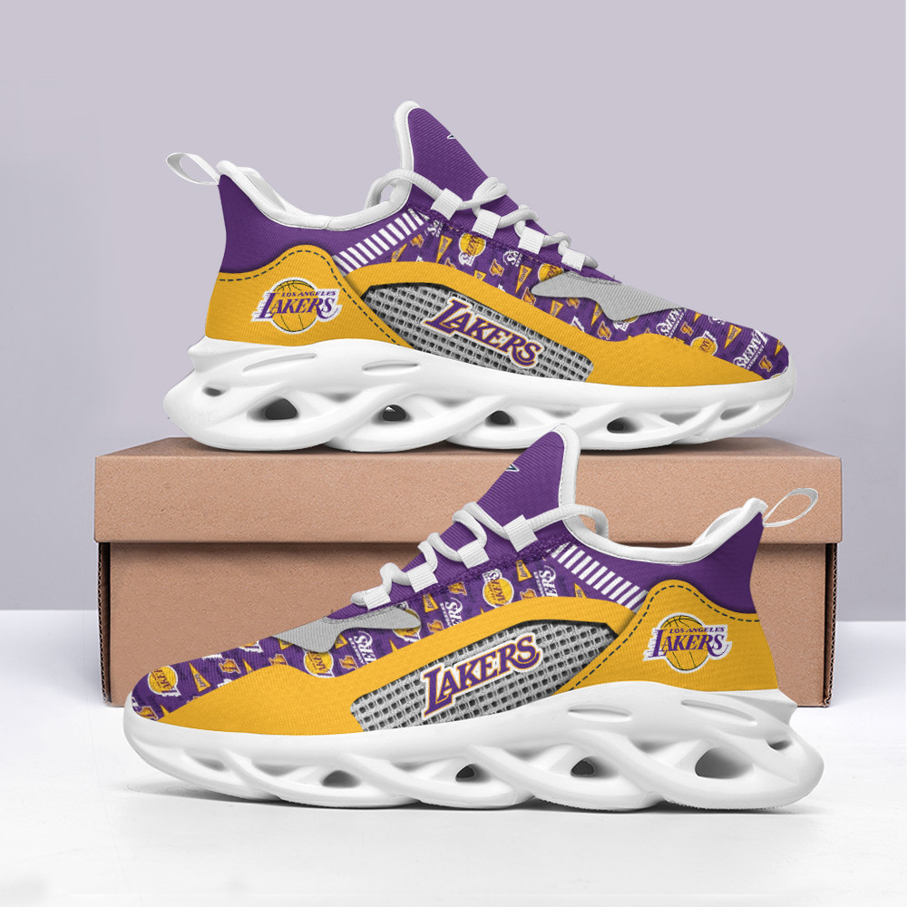 Los Angeles Lakers NFL Max Soul Shoes Sneakers For Men And Women