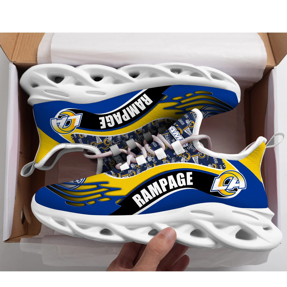 Los Angeles Rams Max Soul Shoes Sneakers For Men And Women
