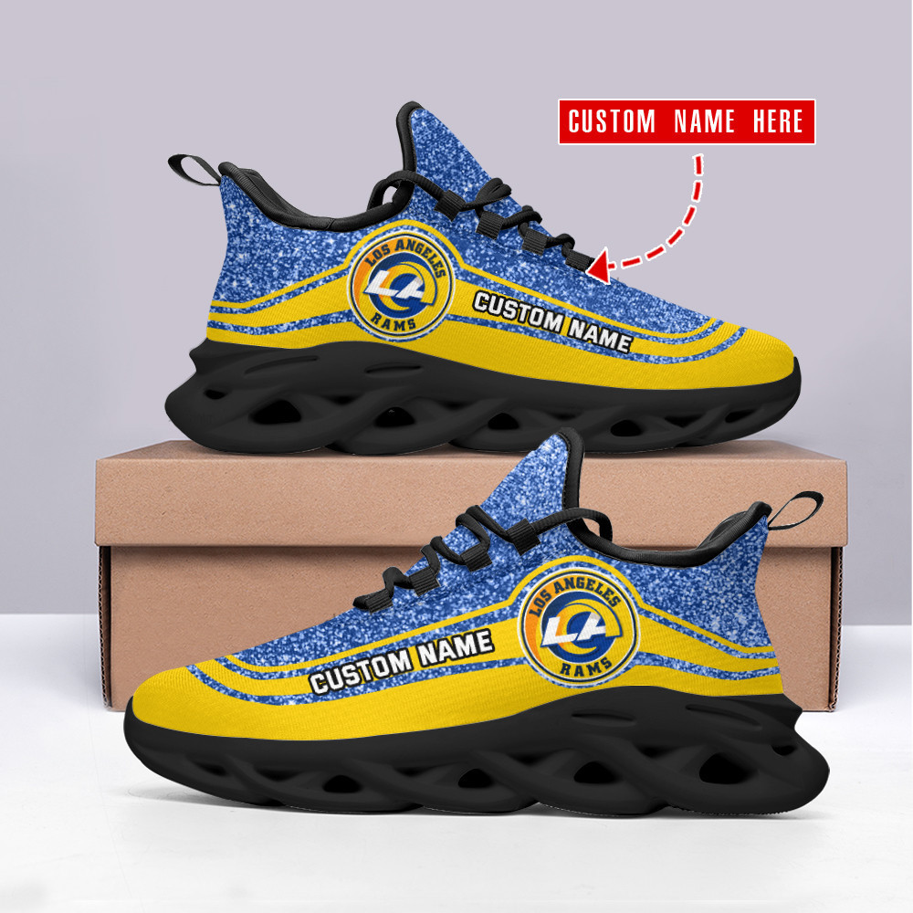 Los Angeles Rams NFL Max Soul Shoes Sneakers For Men And Women
