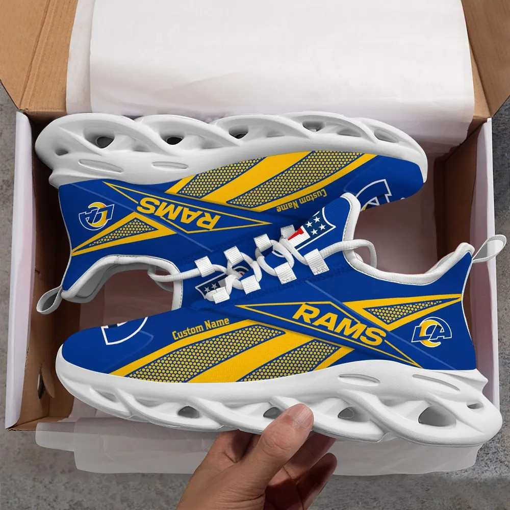 Los Angeles Rams NFL Max Soul Shoes Sneakers For Men And Women
