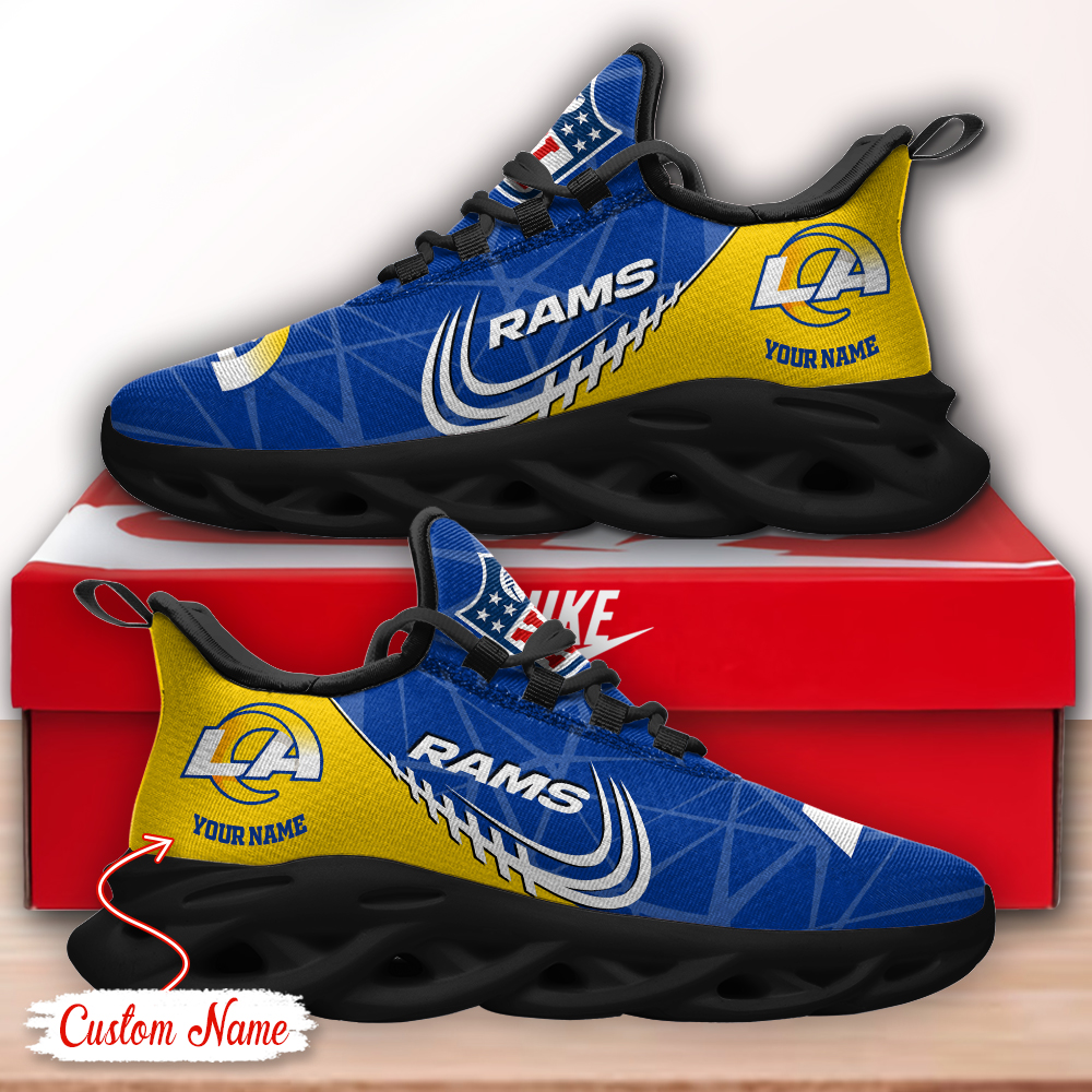 Los Angeles Rams NFL Max Soul Shoes Sneakers For Men And Women