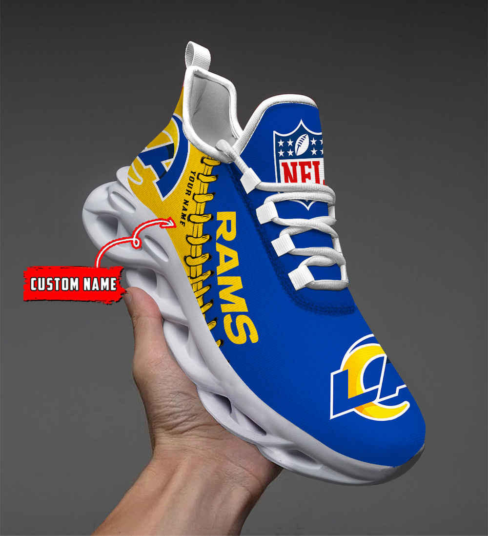 Los Angeles Rams NFL Max Soul Shoes Sneakers For Men And Women