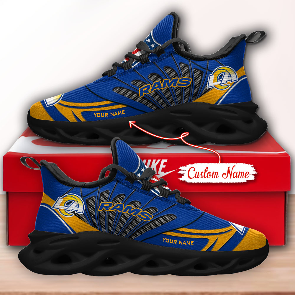 Los Angeles Rams NFL Max Soul Shoes Sneakers For Men And Women