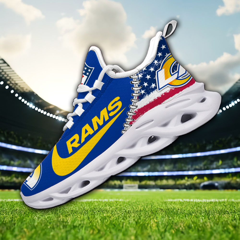 Los Angeles Rams NFL Max Soul Shoes Sneakers For Men And Women