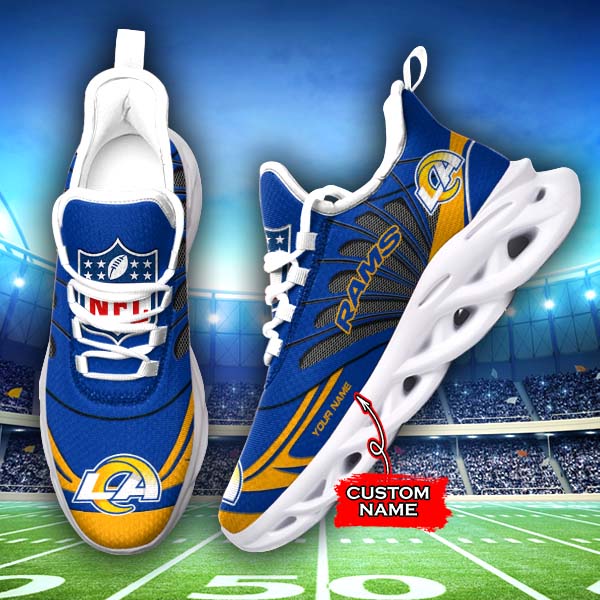 Los Angeles Rams NFL Max Soul Shoes Sneakers For Men And Women