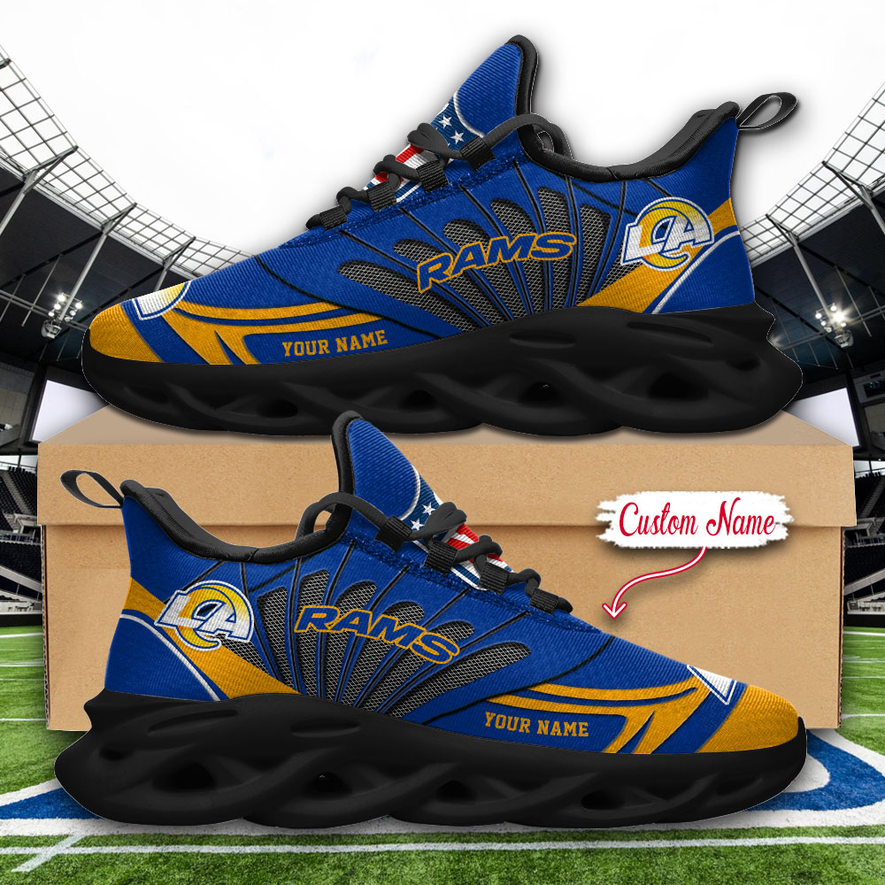 Los Angeles Rams NFL Max Soul Shoes Sneakers For Men And Women