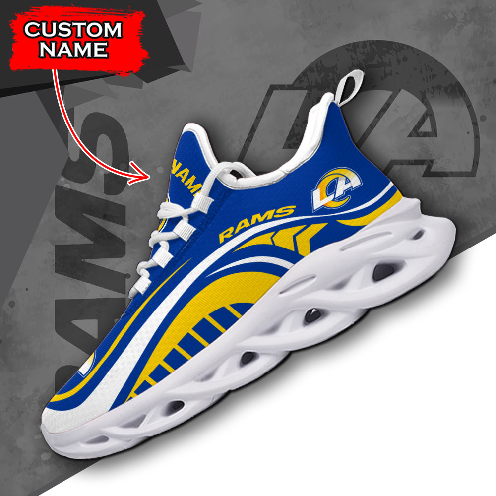 Los Angeles Rams NFL Max Soul Shoes Sneakers For Men And Women