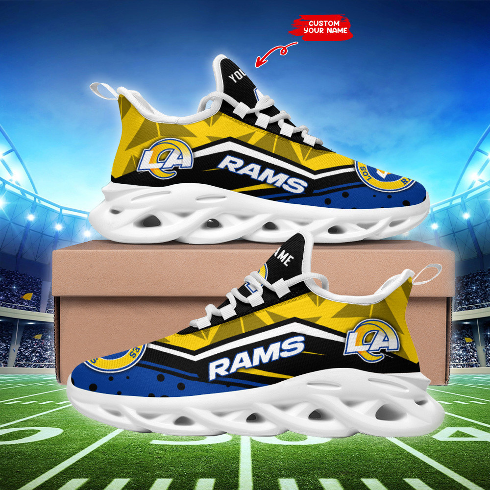 Los Angeles Rams NFL Max Soul Shoes Sneakers For Men And Women