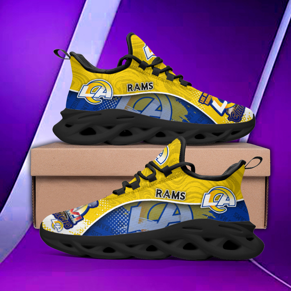 Los Angeles Rams NFL Max Soul Shoes Sneakers For Men And Women