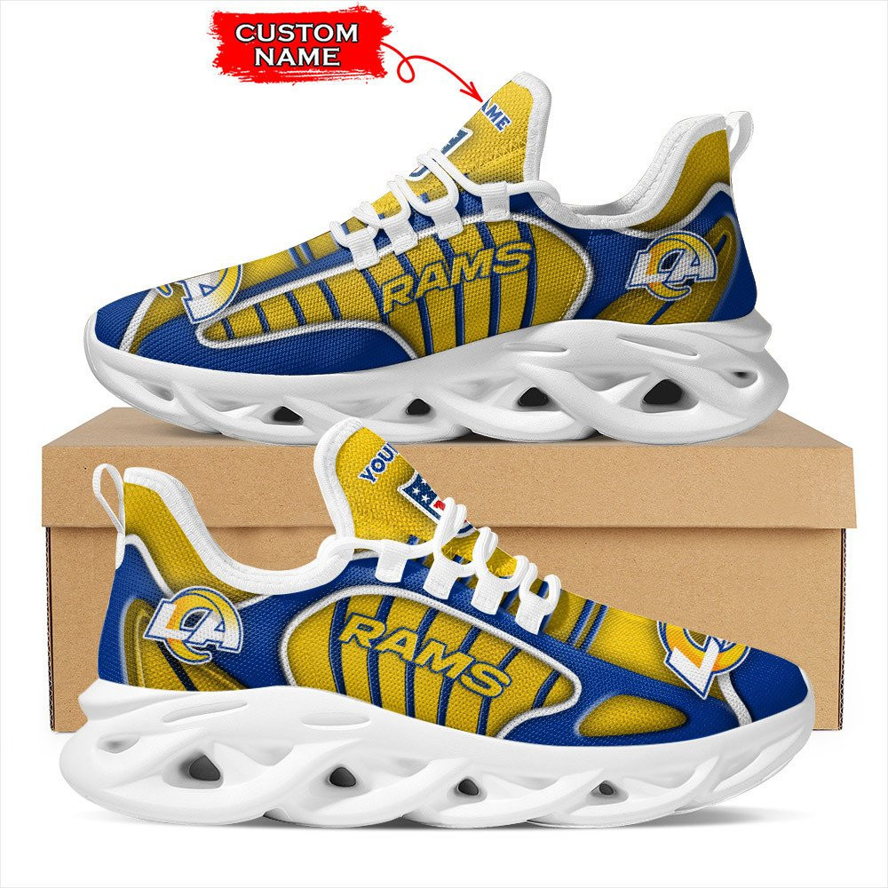 Los Angeles Rams NFL Max Soul Shoes Sneakers For Men And Women