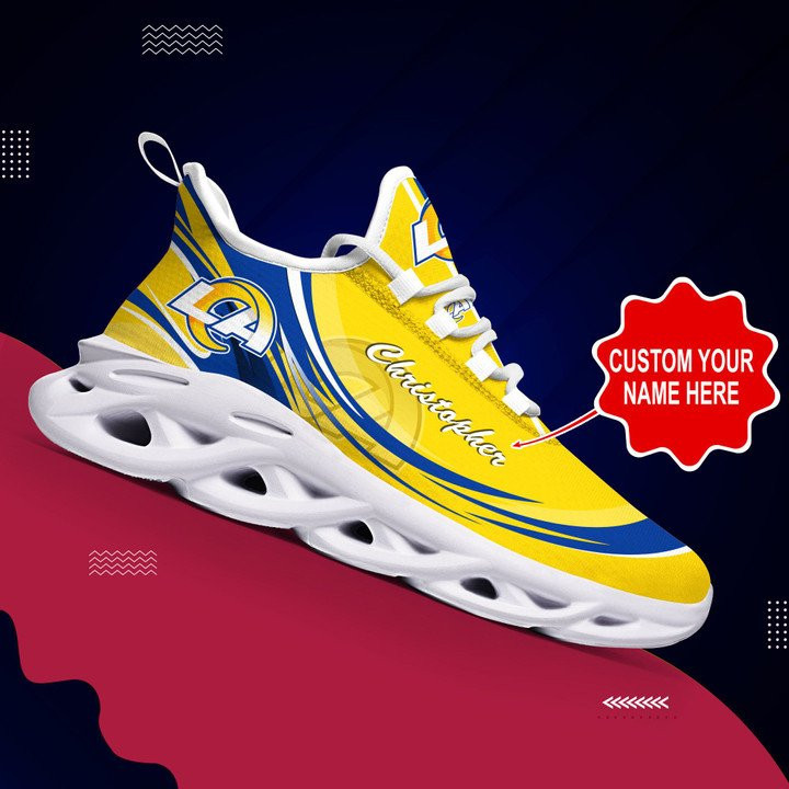 Los Angeles Rams NFL Max Soul Shoes Sneakers For Men And Women