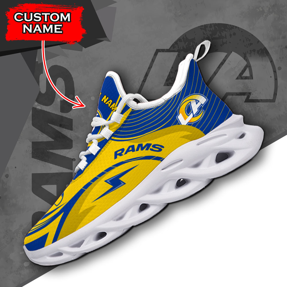 Los Angeles Rams NFL Max Soul Shoes Sneakers For Men And Women