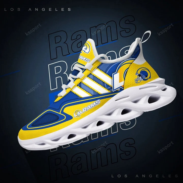 Los Angeles Rams NFL Max Soul Shoes Sneakers For Men And Women