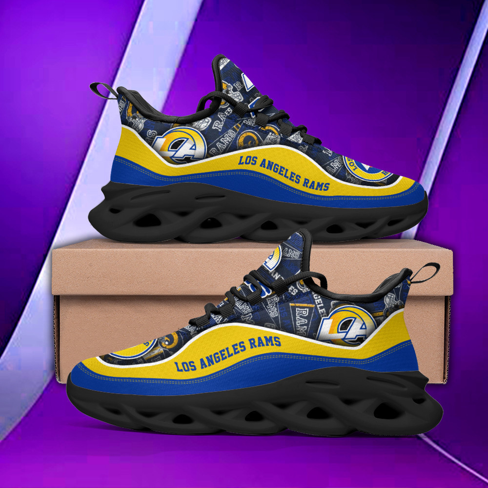 Los Angeles Rams NFL Max Soul Shoes Sneakers For Men And Women