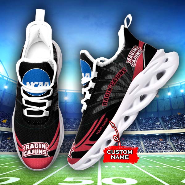 Louisiana Ragin??Cajuns NCAA Max Soul Shoes Sneakers For Men And Women