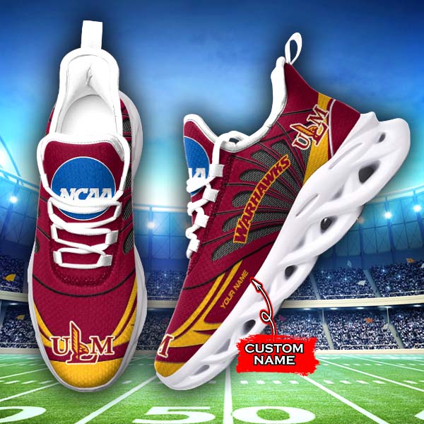 Louisiana?Monroe Warhawks NCAA Max Soul Shoes Sneakers For Men And Women