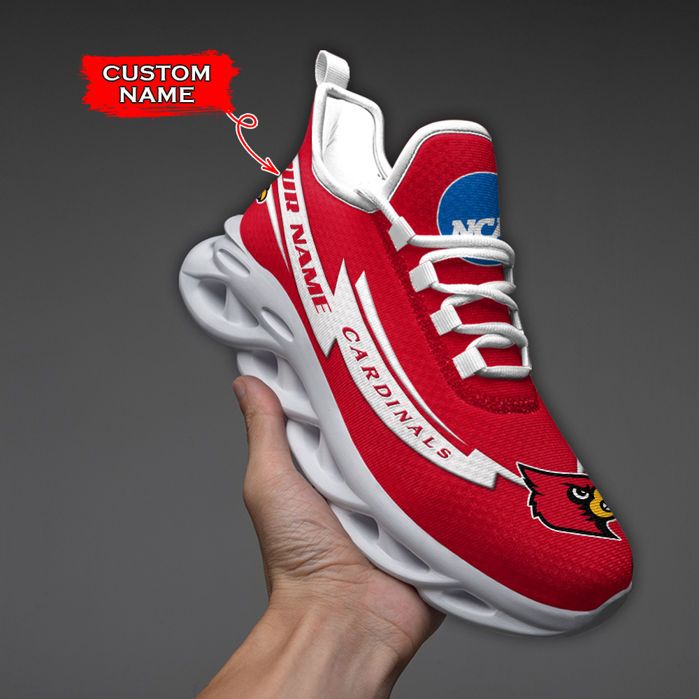 Louisville Cardinals NCAA Max Soul Shoes Sneakers For Men And Women