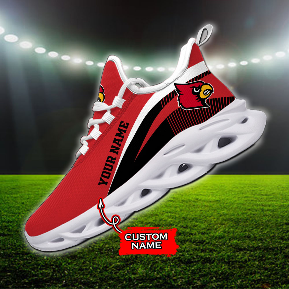 Louisville Cardinals NCAA Max Soul Shoes Sneakers For Men And Women