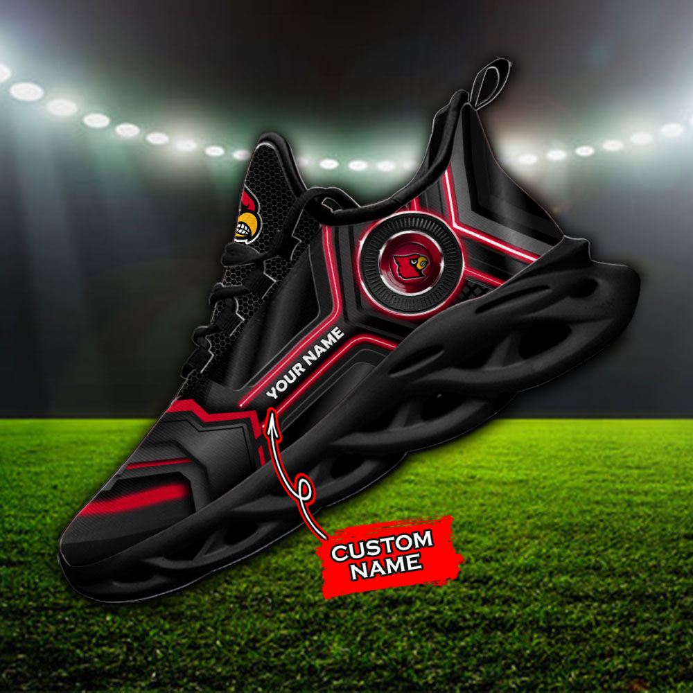 Louisville Cardinals NCAA Max Soul Shoes Sneakers For Men And Women
