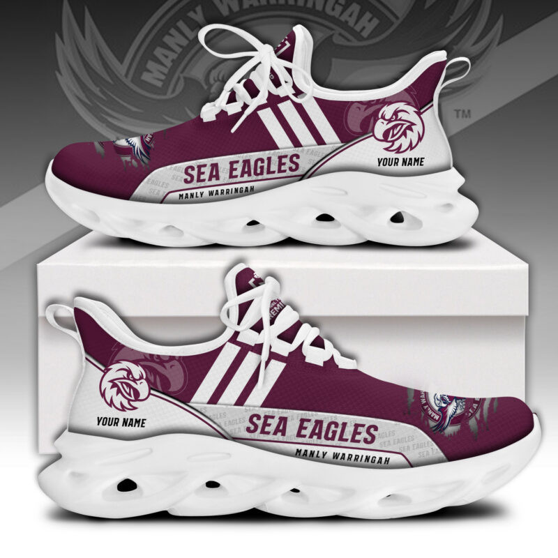 Manly Warringah Sea Eagles Max Soul Shoes Sneakers For Men And Women