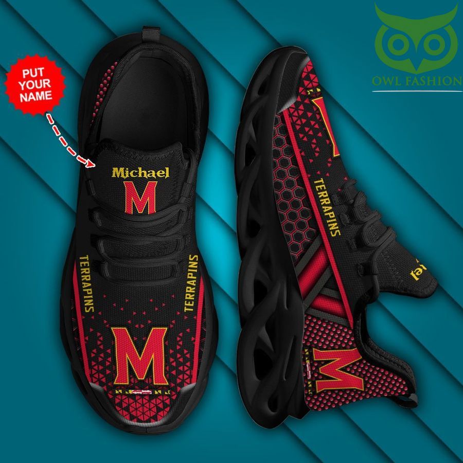 Maryland Terrapins Max Soul Shoes Sneakers For Men And Women
