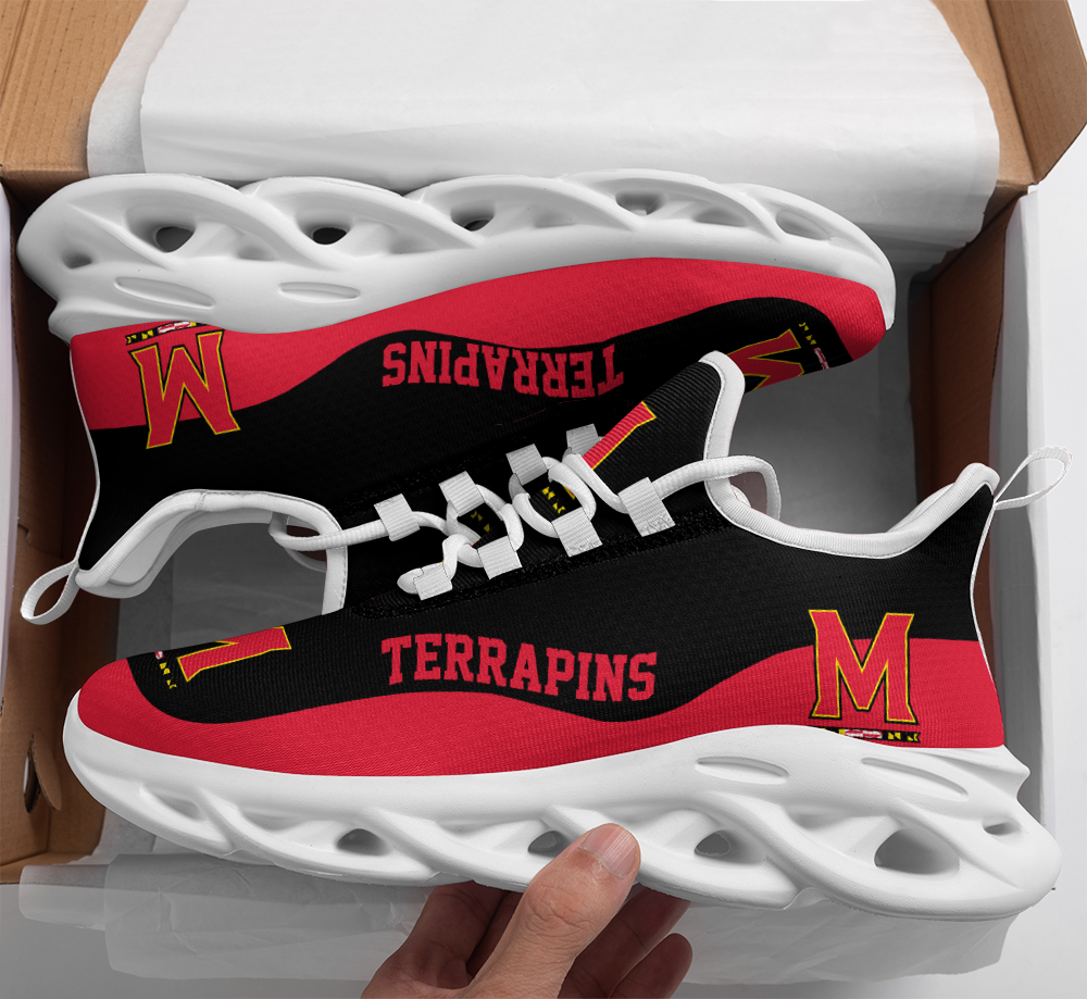 Maryland Terrapins Max Soul Shoes Sneakers For Men And Women