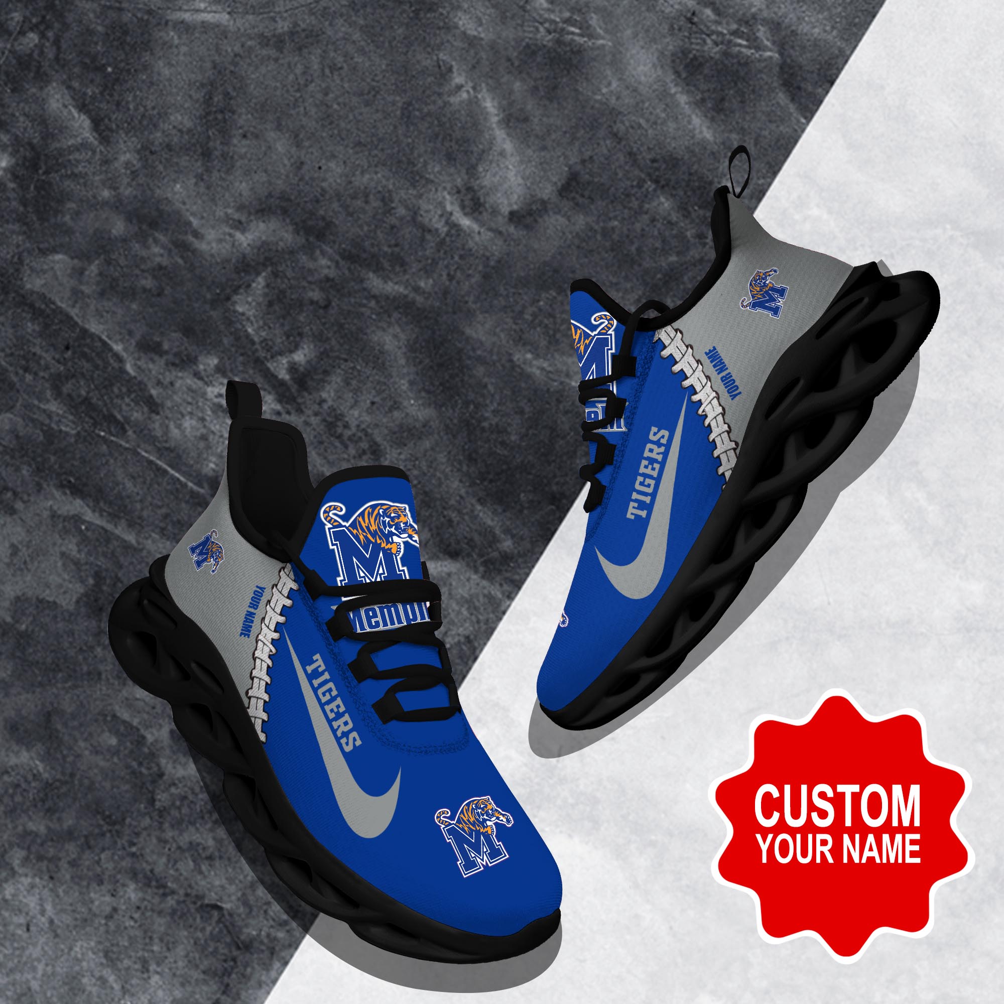 Memphis Tigers Max Soul Shoes Sneakers For Men And Women