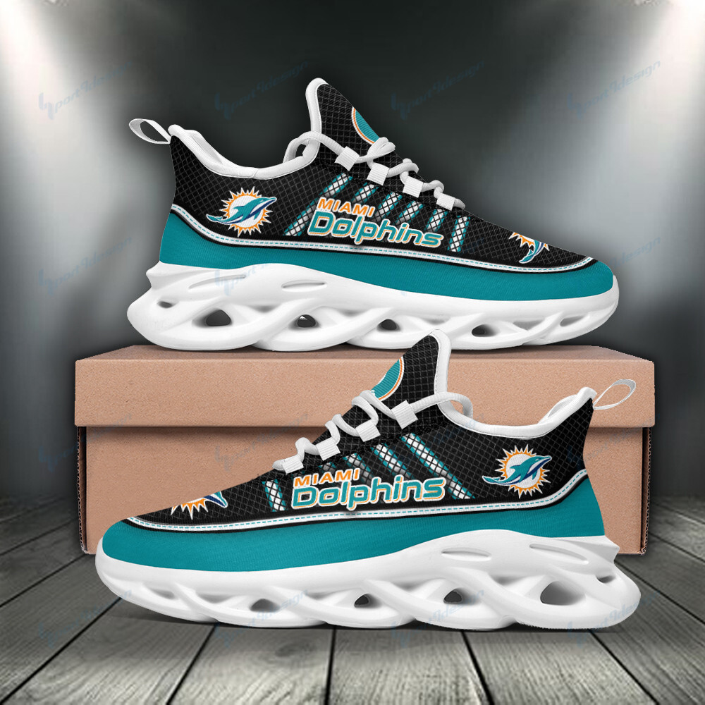 Miami Dolphins Max Soul Shoes Sneakers For Men And Women