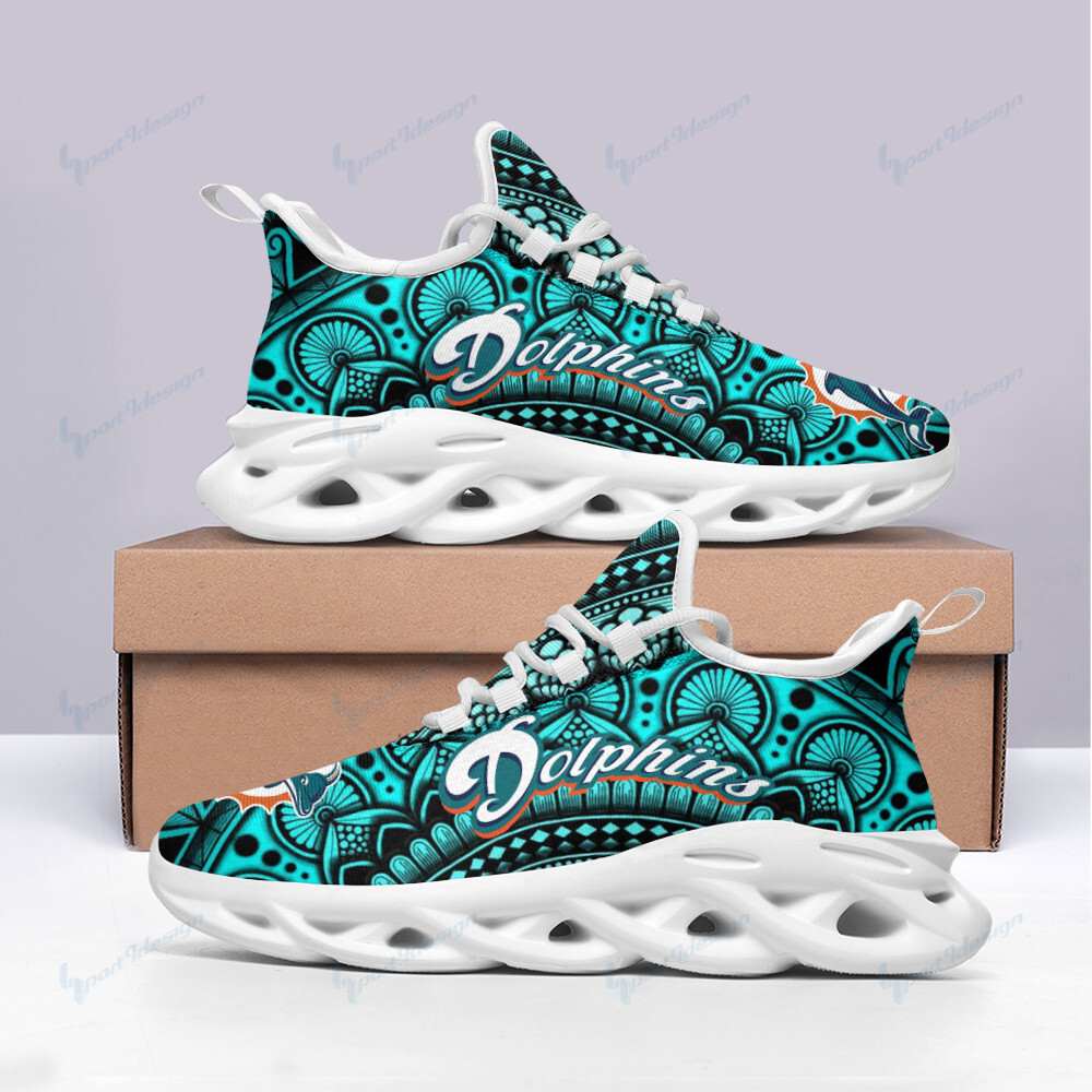 Miami Dolphins Max Soul Shoes Sneakers For Men And Women