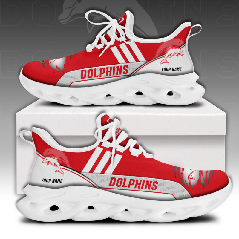 Miami Dolphins Max Soul Shoes Sneakers For Men And Women