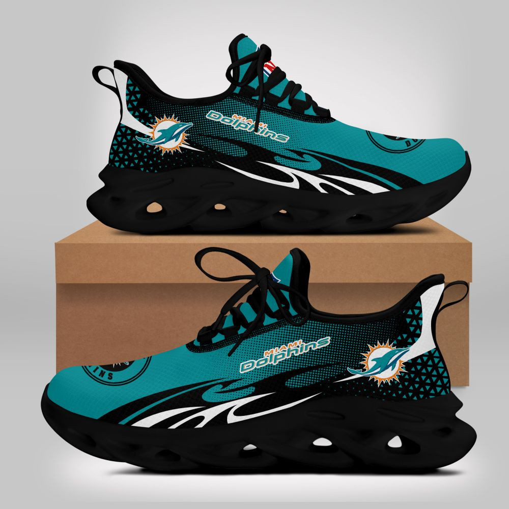 Miami Dolphins NFL Max Soul Shoes Sneakers For Men And Women