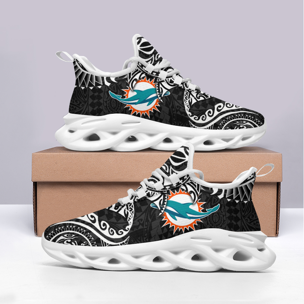 Miami Dolphins NFL Max Soul Shoes Sneakers For Men And Women