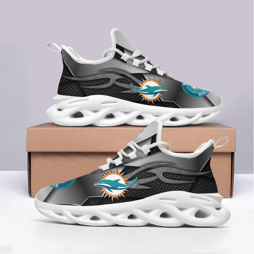 Miami Dolphins NFL Max Soul Shoes Sneakers For Men And Women