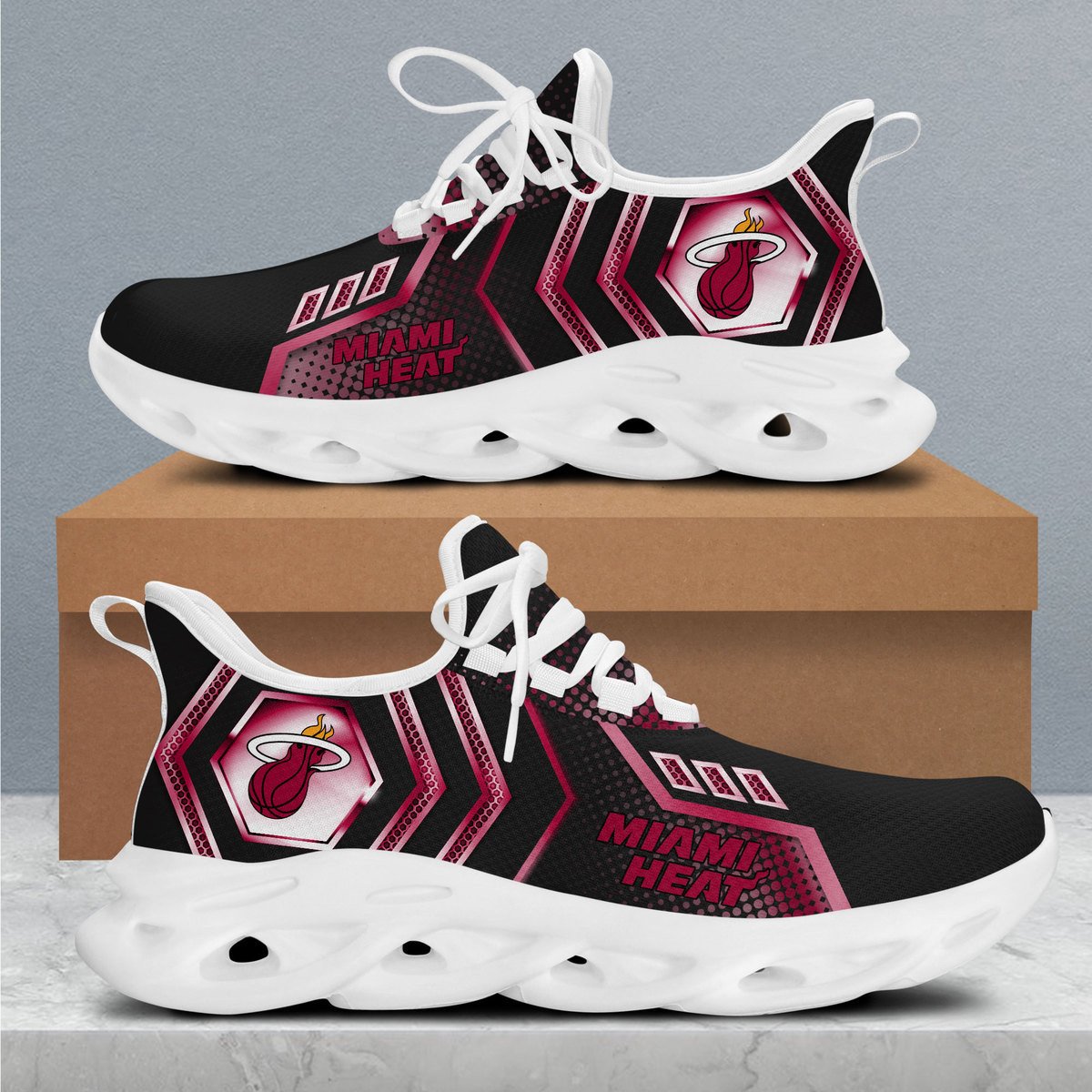 Miami Heat Max Soul Shoes Sneakers For Men And Women