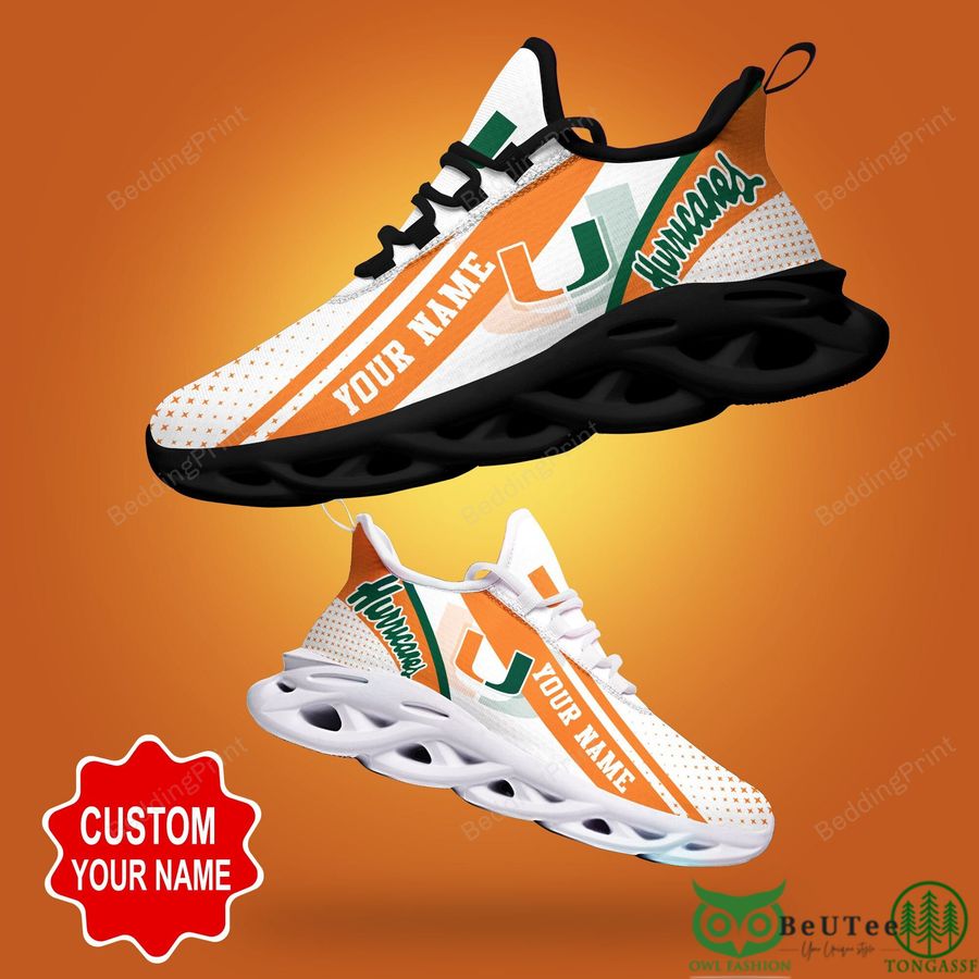 Miami Hurricanes Max Soul Shoes Sneakers For Men And Women