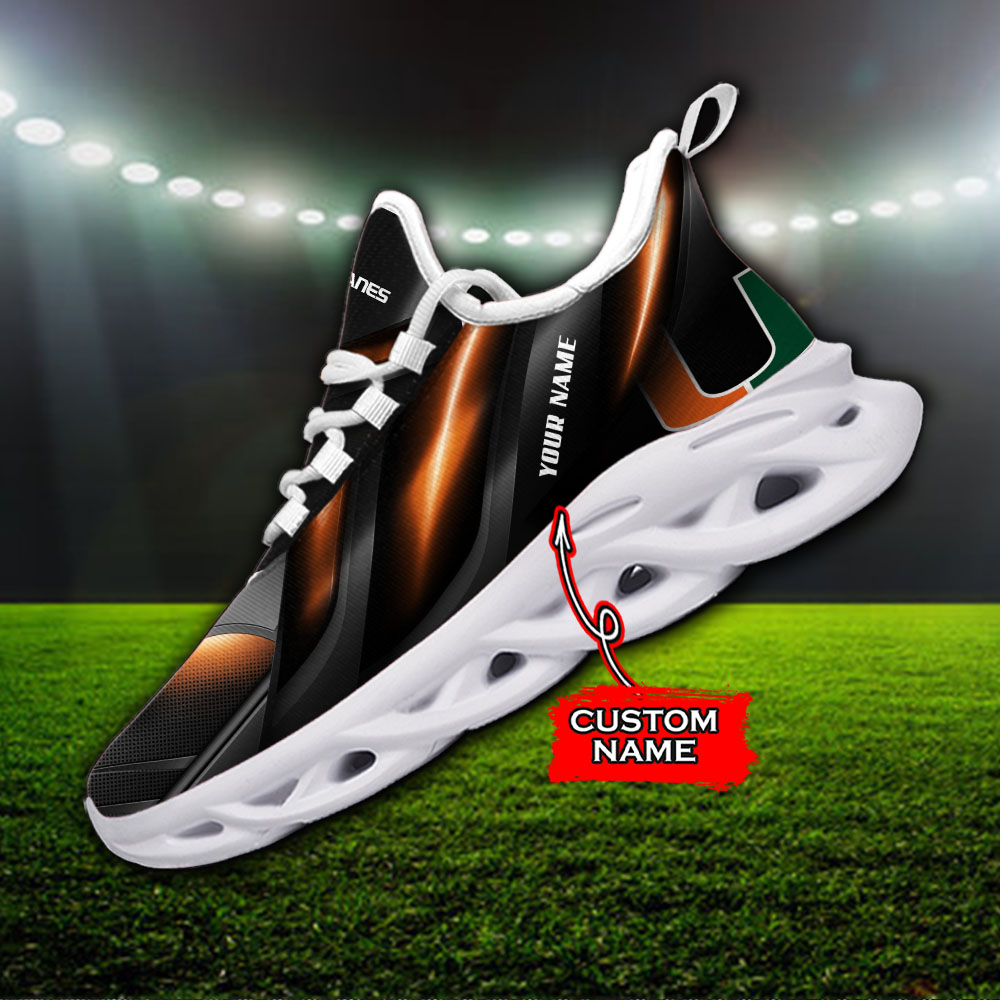 Miami Hurricanes NCAA Max Soul Shoes Sneakers For Men And Women