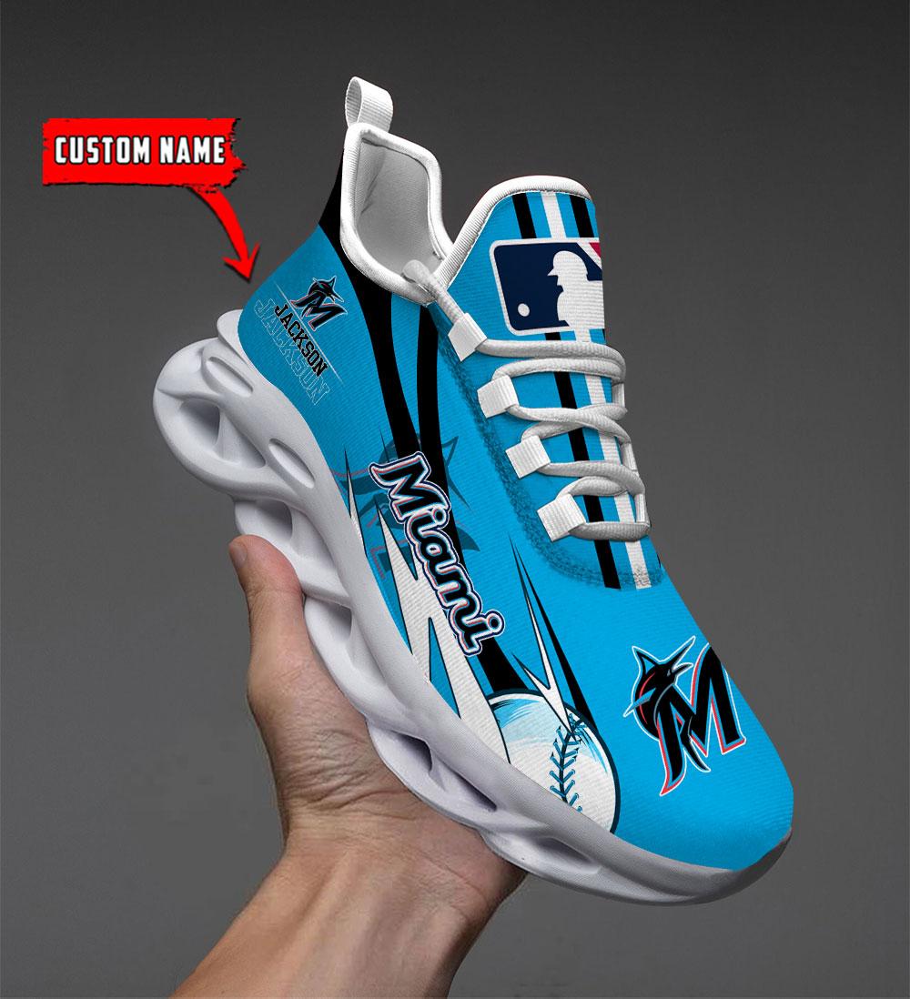 Miami Marlins Max Soul Shoes Sneakers For Men And Women