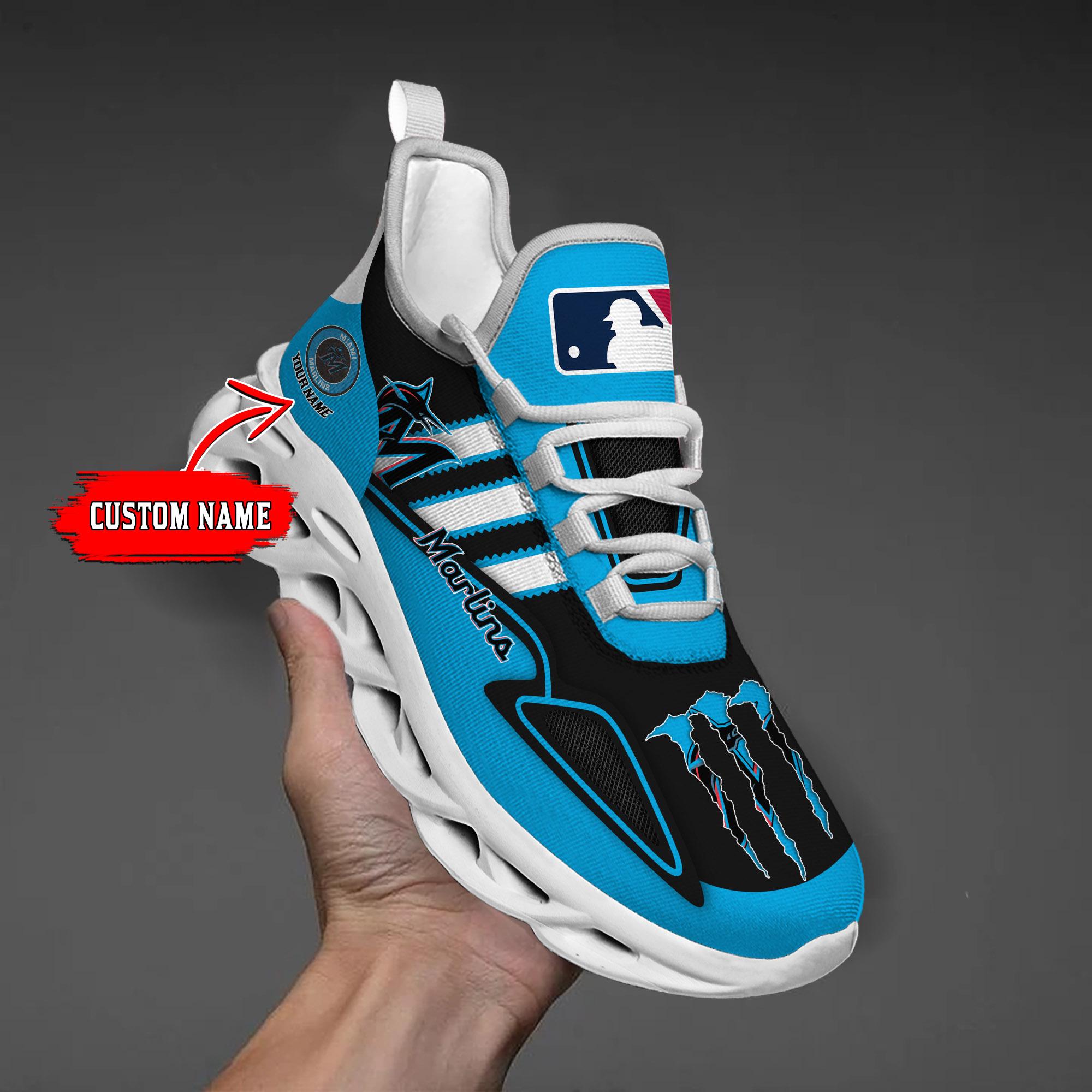 Miami Marlins Max Soul Shoes Sneakers For Men And Women