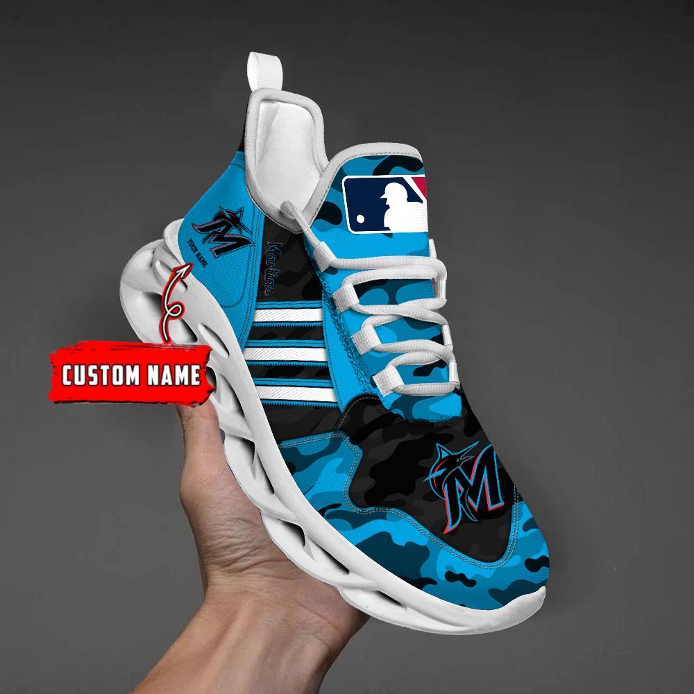 Miami Marlins Max Soul Shoes Sneakers For Men And Women