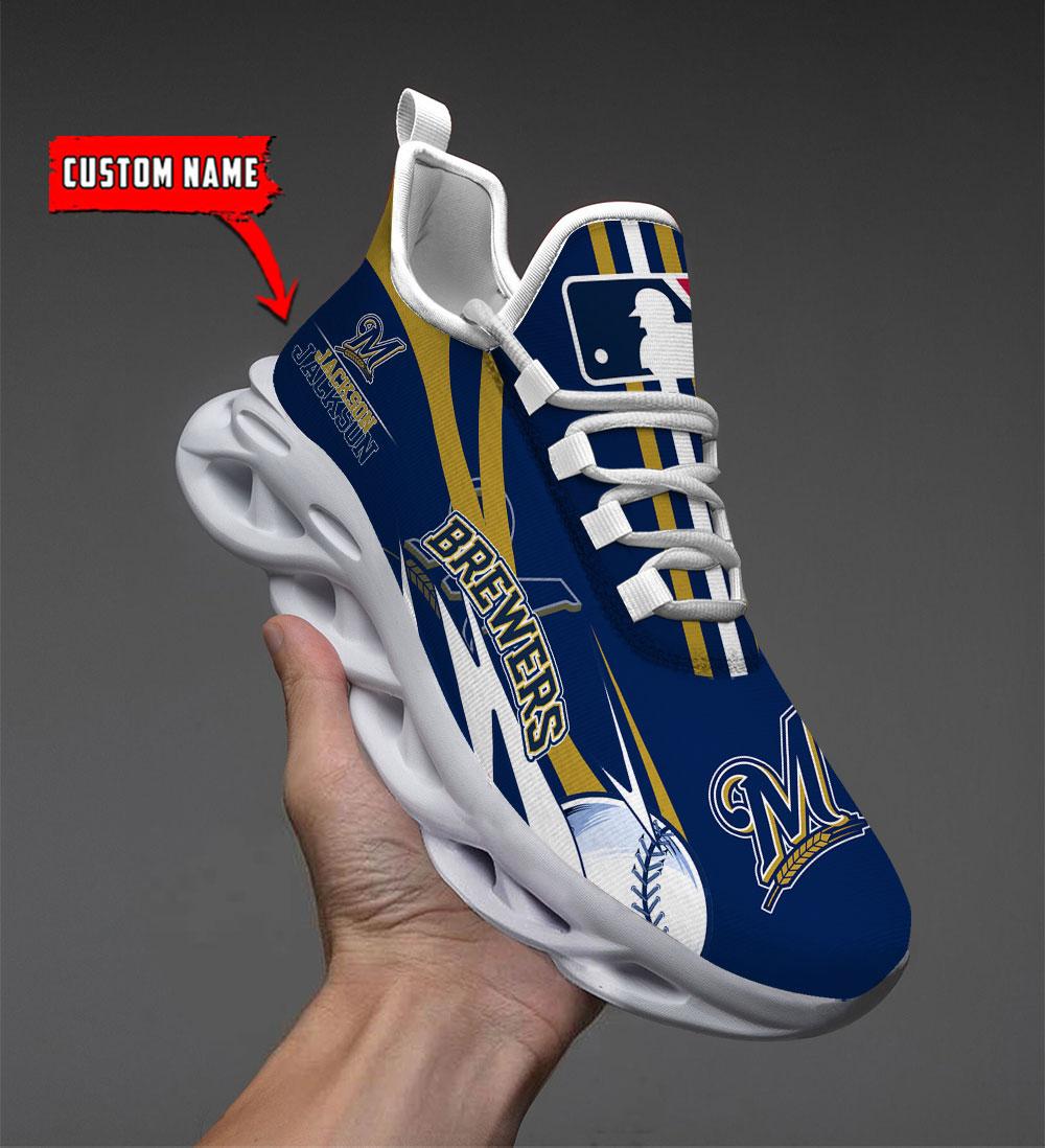 Milwaukee Brewers Max Soul Shoes Sneakers For Men And Women