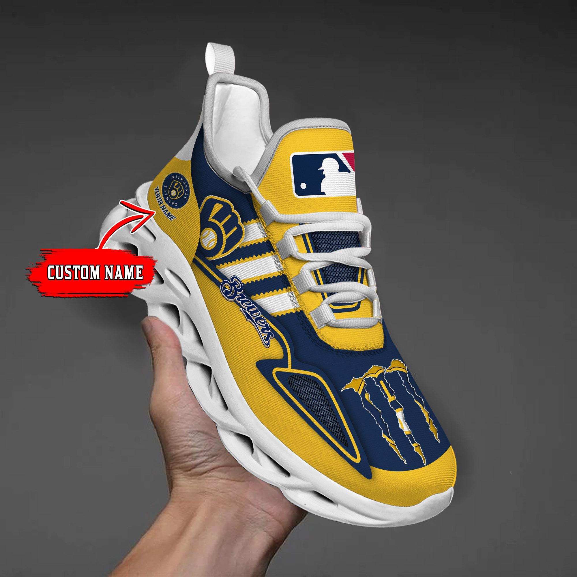 Milwaukee Brewers Max Soul Shoes Sneakers For Men And Women