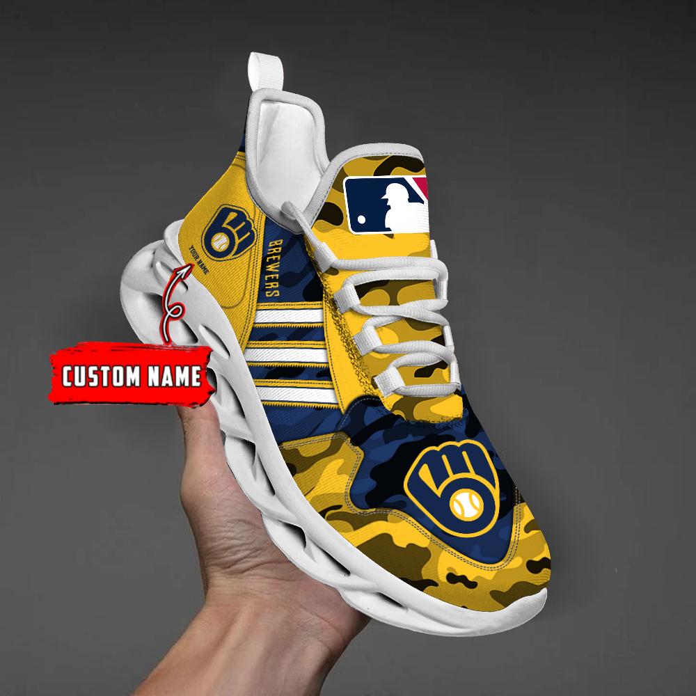 Milwaukee Brewers Max Soul Shoes Sneakers For Men And Women