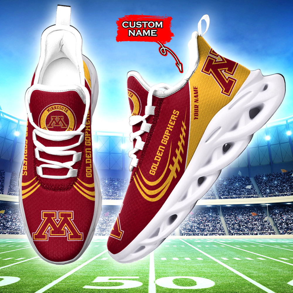 Minnesota Golden Gophers NCAA Max Soul Shoes Sneakers For Men And Women