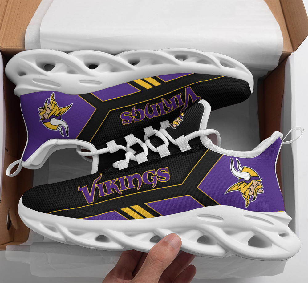 Minnesota Vikings Max Soul Shoes Sneakers For Men And Women